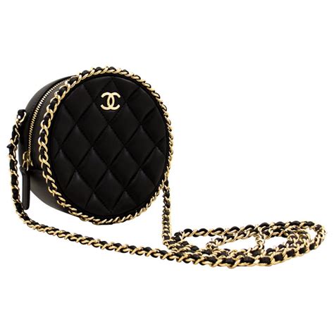 chanel round|Chanel mini crossbody bags.